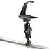 RAM Mount Aluminum iWay 350C on Stainless Steel U-Bolt Mount