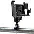 RAM Mount Aluminum Nuvi 3xx Series Zinc Coated U-Bolt Short Motorcycle Mount