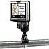 RAM Mount Aluminum Garmin nuvi 2xx Series Zinc Coated U-Bolt Short Motorcycle Mount