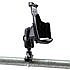 RAM Mount Aluminum Garmin Rino 100 Series Zinc U-Bolt Short Motorcycle Mount