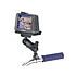 RAM Mount Aluminum iWay 350C Cradle on Zinc Coated U-Bolt Mount