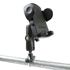 RAM Mount Aluminum Universal Medium Cradle Zinc Coated U-Bolt Mount