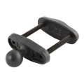 RAM Mount Aluminum Square Rail Clamp Base for 1.7'' Width with 1'' Ball