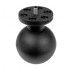 RAM Mount Plastic Camera Mount mini Plate with 0.25 inch-20 Male Thread 1.5 inch C-Ball