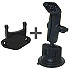 RAM Mount Plastic Garmin Cradle Attachment 3.25 inch Locking Suction Cup Mount