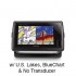Garmin GPSMAP 741xs with Preloaded U.S. Lakes and BlueChart g2 without Transducer