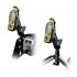 RAM Mount Delorme Earthmate PN-20 Cradle on Aluminum Motorcycle Brake Mount
