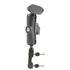 RAM Mount iWay 500C Connector Plate on Aluminum Motorcycle Brake Mount