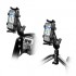 RAM Mount Universal Finger Grip Cradle on Aluminum Motorcycle Brake Mount