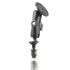 RAM Mount Aluminum Motorcycle Fork Stem Mount with Diamond Plate Assembly