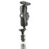 RAM Mount Aluminum Motorcycle Fork Stem Mount with Diamond Plate Assembly