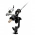 RAM Mount RAM Revolution Ratcheting RAM-Rod Light-Speed Holder Mount