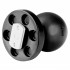 RAM Mount Plastic Flat Panel T-Slot Adapter with 1 inch B-Ball