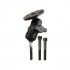 RAM Mount Aluminum Motorcycle Clamp with Round Plate and Short Arm