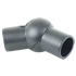 RAM Mount Plastic Hinge Elbow with Double Female PVC Pipe Ends