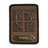 Geocaching Camo Geocaching Logo Trackable Patch