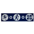 Geocaching Blue Tech Nature Vinyl Decal Sticker