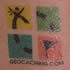 Geocaching Temporary Geocaching Tattoos 10 Pack