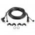 Garmin Network Cable with Split Connector (Right Angle, 20 ft, RJ45 Plug)