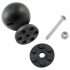 RAM Mount Plastic Handi-Case 1.5 inch Ball Base with Nipple Connection