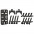 RAM Mount Plastic Universal Finger Grip Clamp Mount Backing Replacement