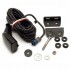 Lowrance HST-DFSBL Dual Frequency Transom Mount Transducer with Built-In Temperature Sensor