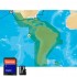 Navionics Gold 3XG microSD with SD Adapter Central and South America