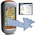 Garmin Oregon 300 with Canadian Topo mapping image