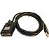 GPS City Serial Cable to USB Port Adapter 17in Cable for PC image
