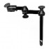 RAM Mount Tele-Pole Male 12 inch Long Upper Tube with Dual Swing Arm and 2.5 inch Plate