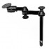 RAM Mount Tele-Pole Male 12 inch Long Upper Tube with Dual Swing Arm and 3.68 inch Plate