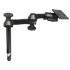 RAM Mount Tele-Pole Male 8 inch Long Upper Tube with Dual Swing Arm and VESA Plate