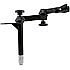 RAM Mount Tele-Pole Male 8 inch Long Flange Tube with Dual Swing Arm and 1.5'' Socket