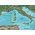 Garmin microSD Card BlueChart g2 Vision Mediterranean Sea, Central-West VEU012R