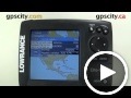 lowrance elite 5: arrival radius alarm