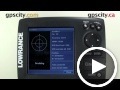 lowrance elite 5 dsi: gps status