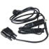 GPS City 4 Pin PC and Cigarette Lighter Combo Cable