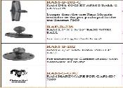 List of Parts I Used