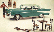 57 Bel Air -- no gps