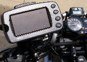 Garmin GPS Mounted on Brake Res.