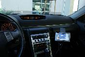 Showing what you will see when driving from the mount and the Nuvi
