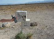 The world famous black mailbox