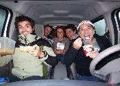 Lunching in the car