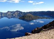 (Wizard Island) Crater Lake (Wizard Island) Crater Lake