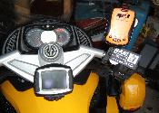 Spot 1 mounted on Can Am spyder