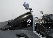 Mount on rollbar hoop for video camera