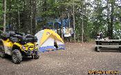 au camping