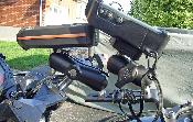 Side view of Ram Mounts - Camera and GPS