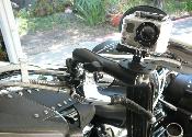 Go Pro Mounting on a V Twin by Lynn Blakemore
