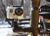 Close up on mounting equipment. Close up on mounting equipment.